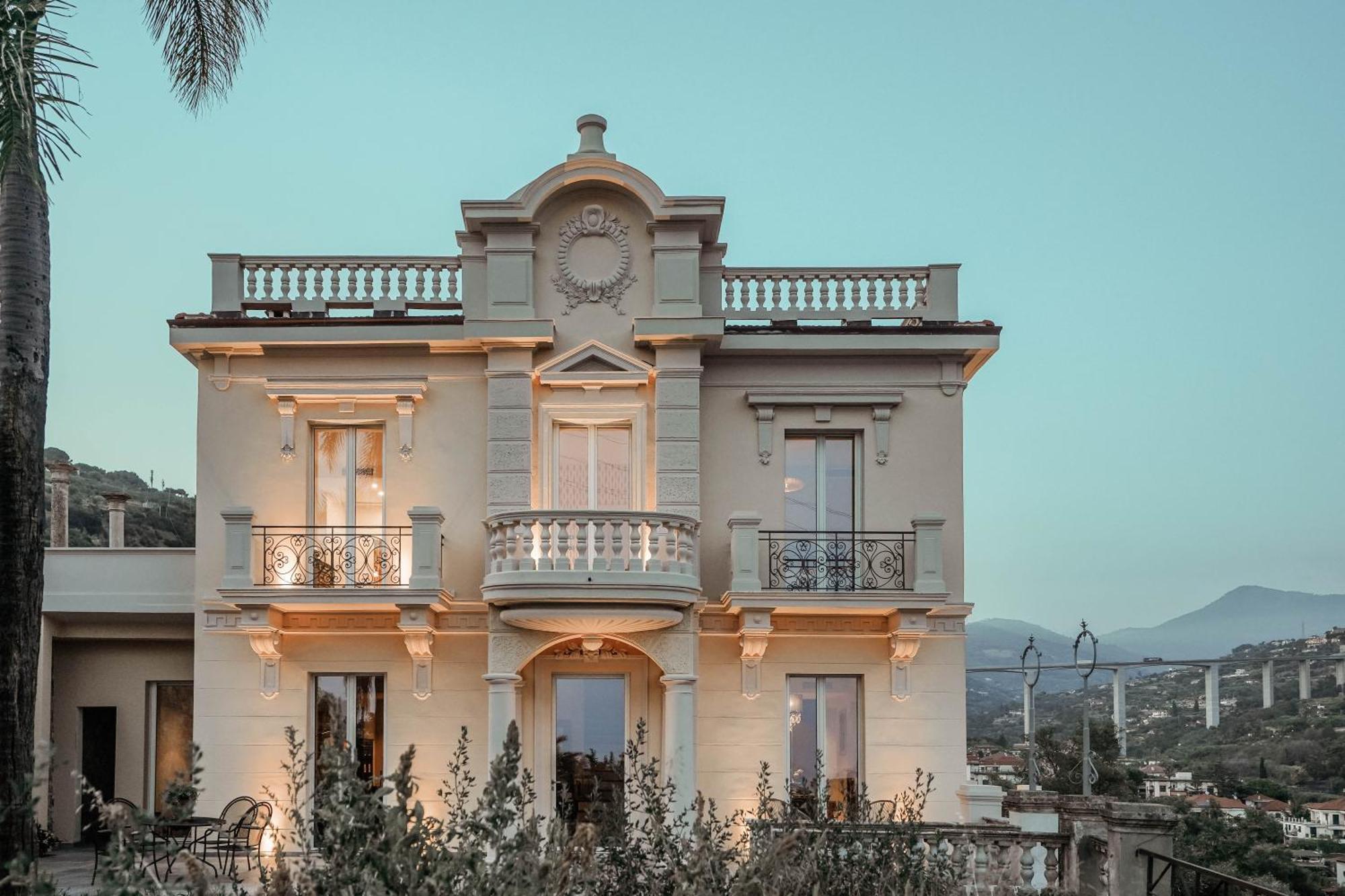 Residenza Villa Genua Бордигера Экстерьер фото
